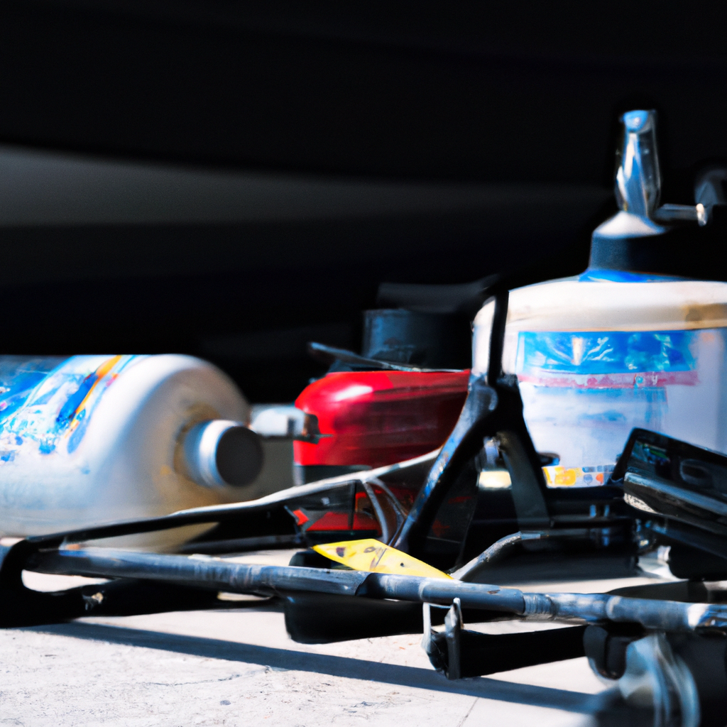 Manutenzione base su barca in marina con filtri e olio, immagine dettagliata